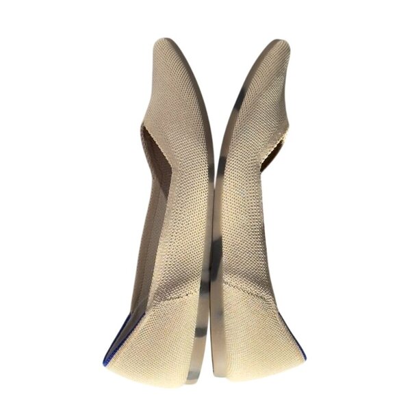 ROTHY'S The Point Beige Flats Women's Size W7 - Picture 6 of 11